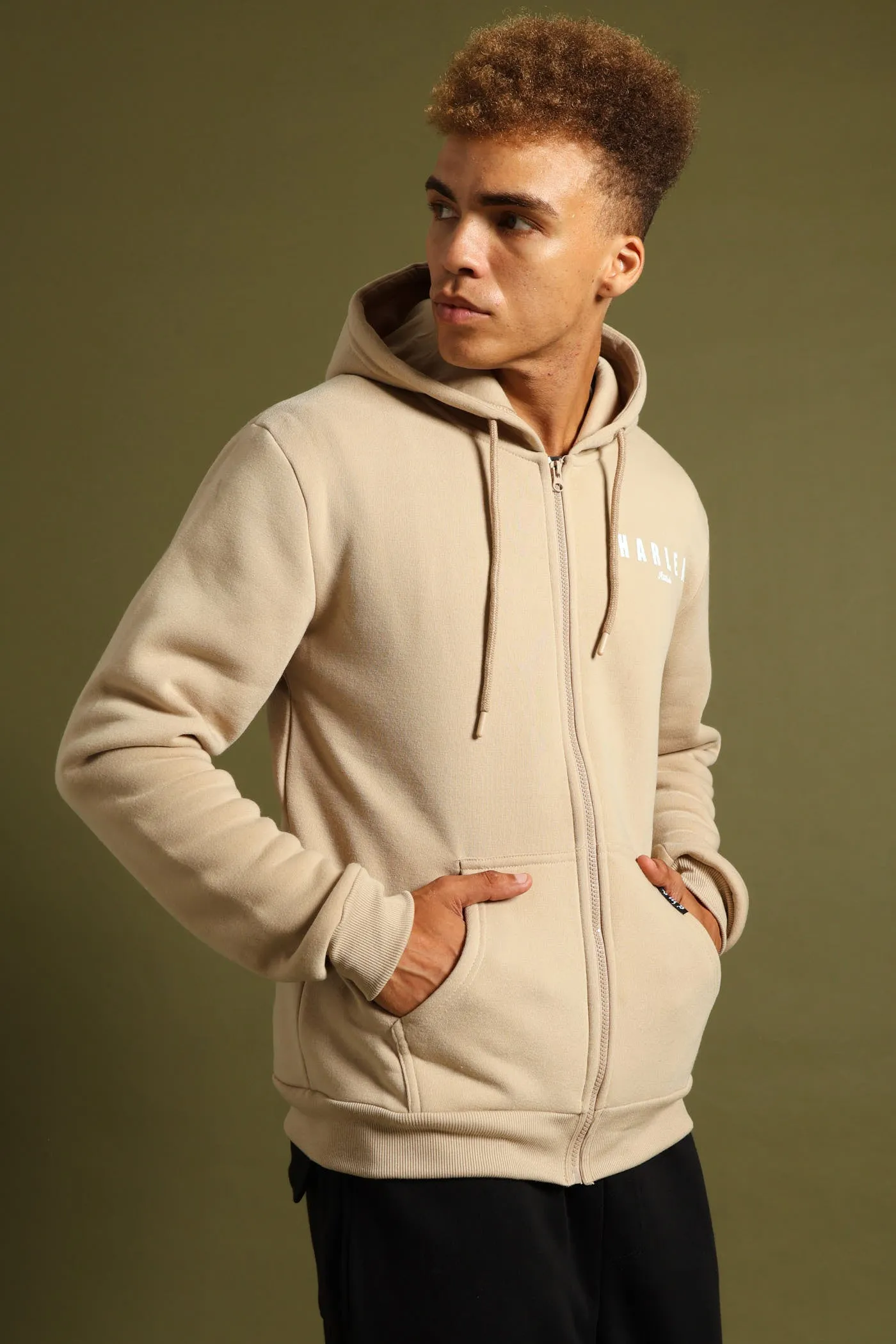 Fleece Printed Hoody - Stone sold by Edgars product image thumbnail 5