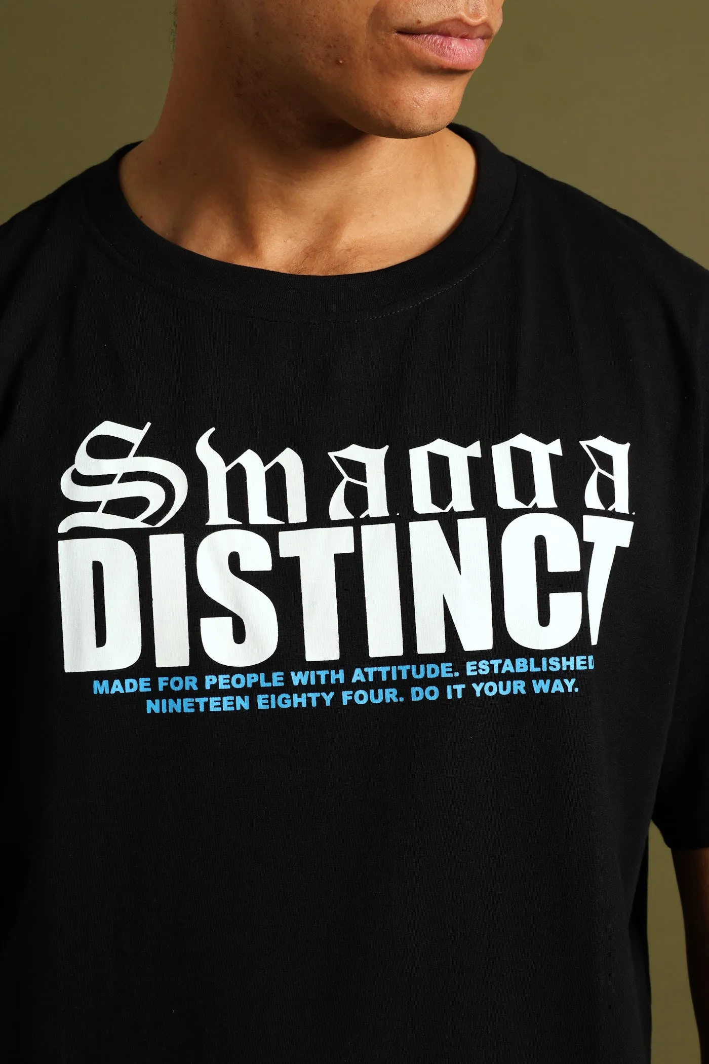 Short Sleeve Basic Print Tee - Black sold by Edgars product image thumbnail 2