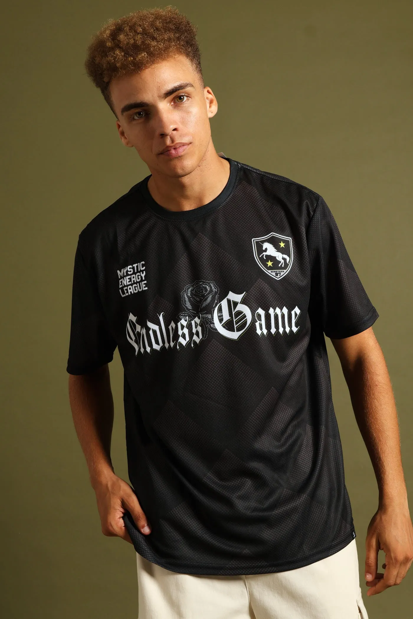 Dark Sport Jersey Tee - Black sold by Edgars