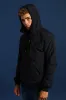 Basic Hood Crinkle Bomber Jacket - Black sold by Edgars