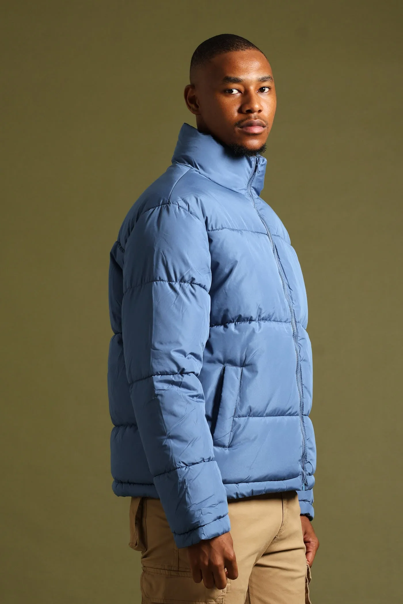 Basic Puffer - Blue sold by Edgars