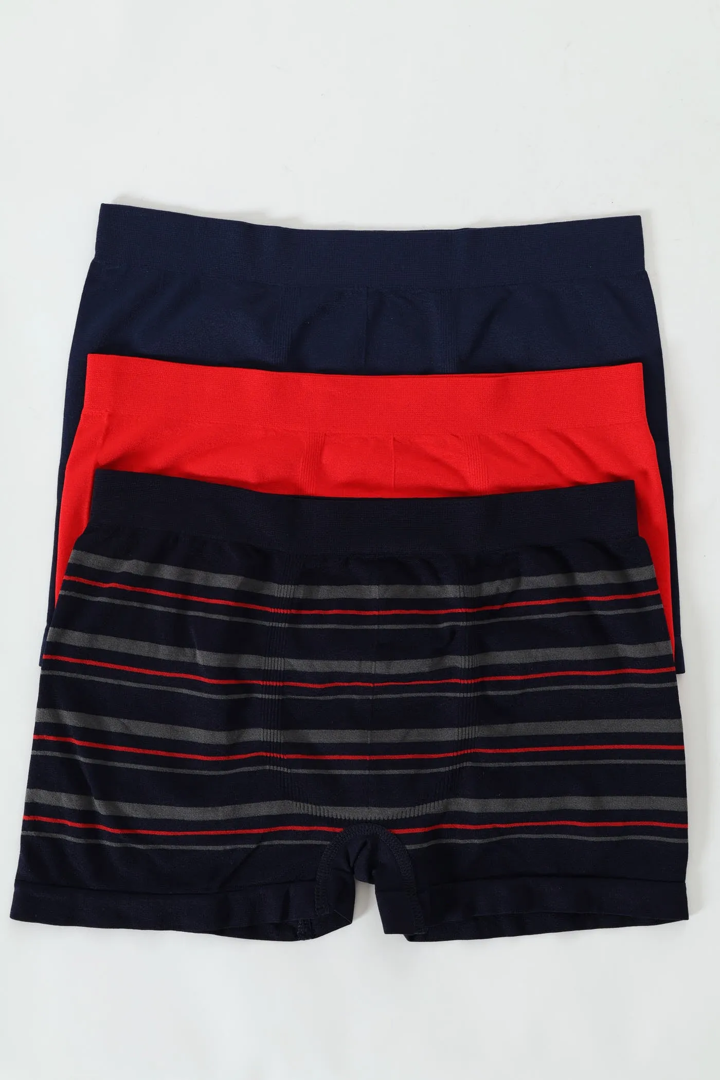 Nautical Seamless Boxers - Red sold by Edgars