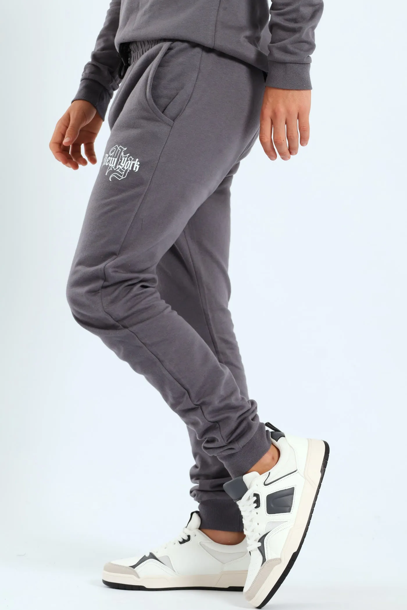 Boys City Print Jogger - Charcoal sold by Edgars product image thumbnail 5