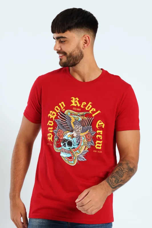 Rebel Tee - Red sold by Edgars