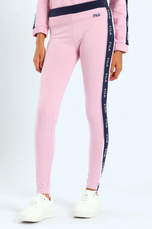 Girls Wendy Leggings - Pink sold by Edgars