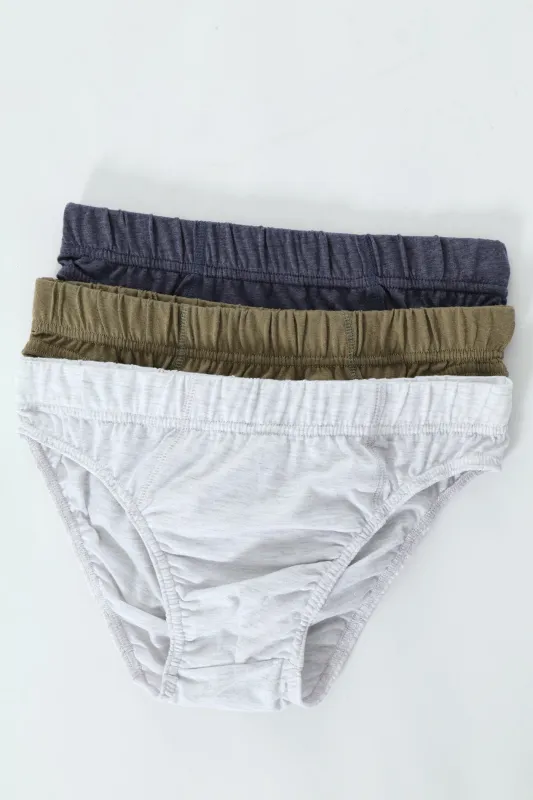 3 Pack Trend Colour Mini Briefs sold by Edgars