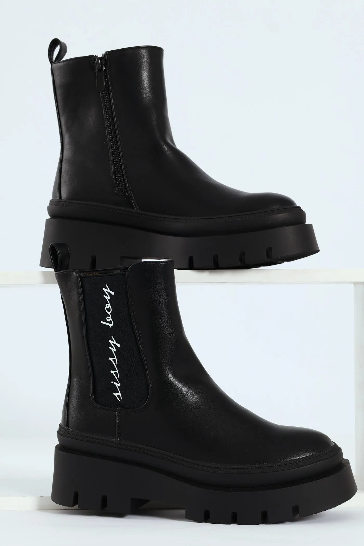 Chunky Chelsea Boot - Black sold by Edgars product image thumbnail 4