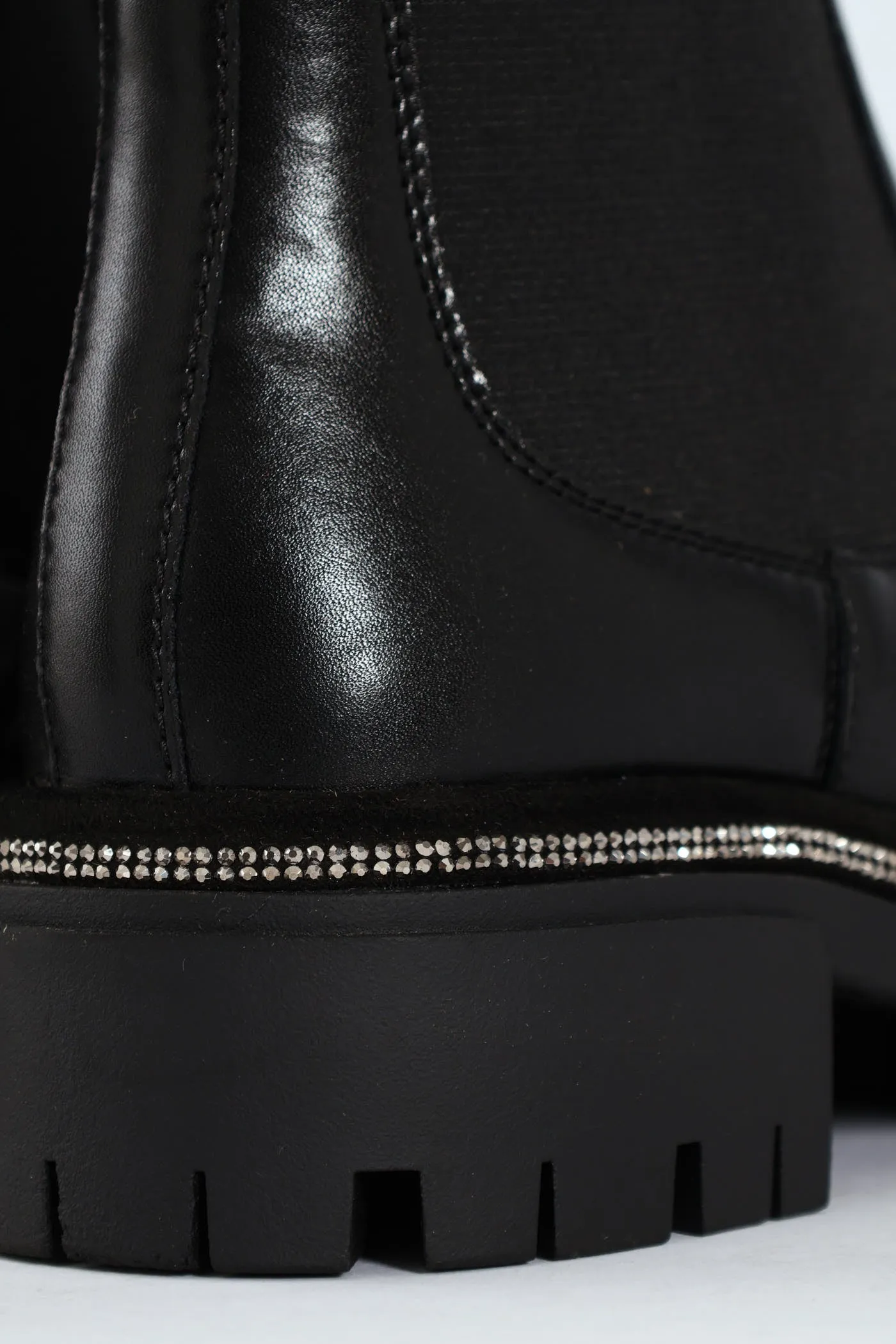 Offline Leather Knitted Sock Chelsea Boot - Black sold by Edgars product image thumbnail 2