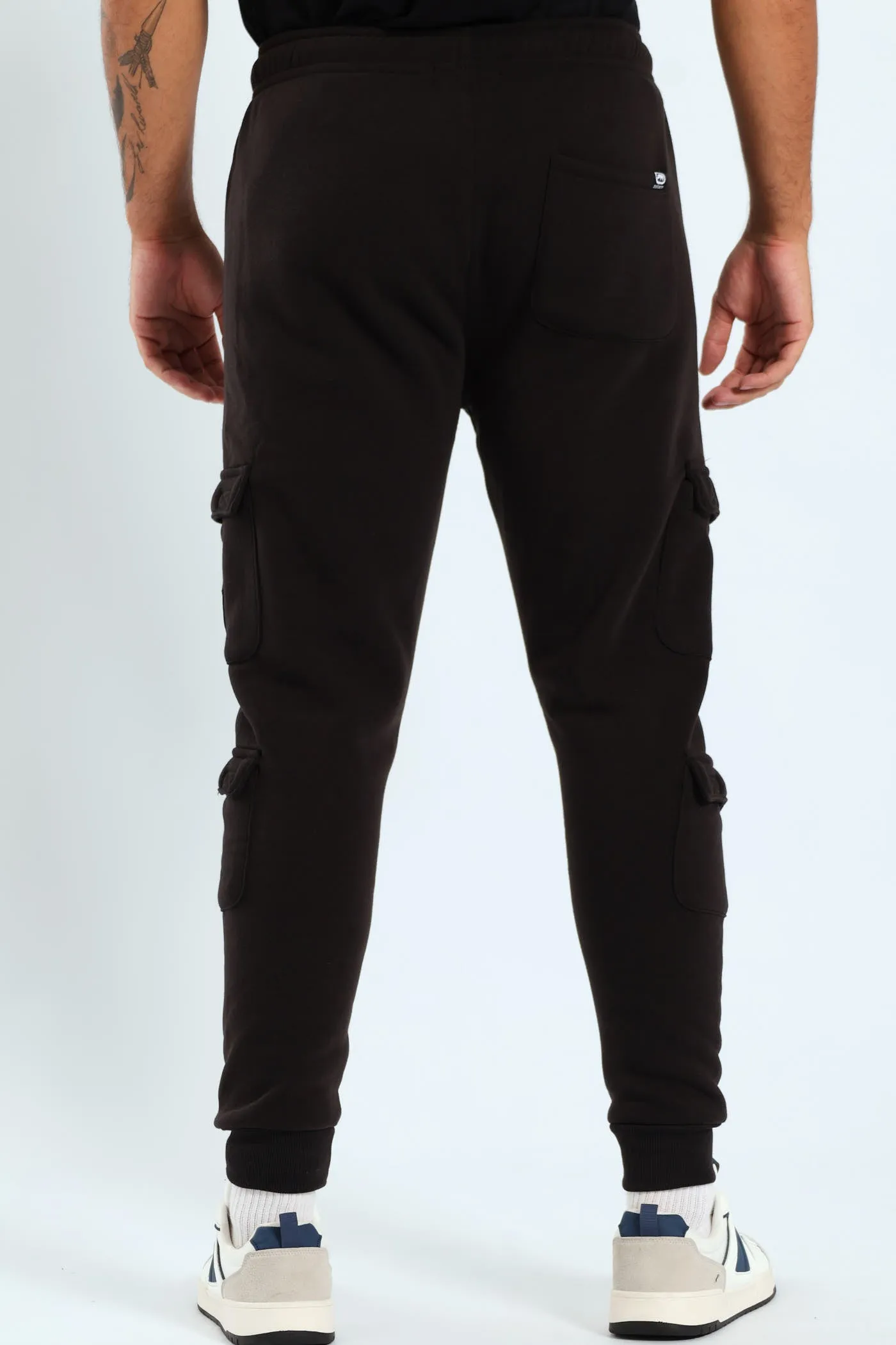 Patch Fleece Joggrer - Black sold by Edgars product image thumbnail 4