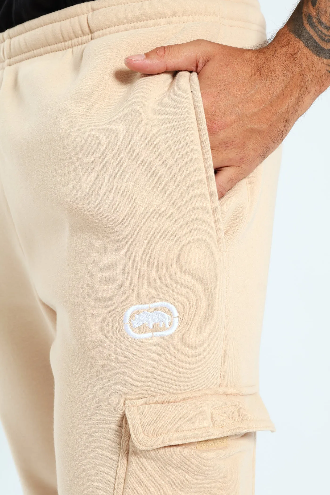 Fleece Cargo Jogger - Stone sold by Edgars product image thumbnail 2