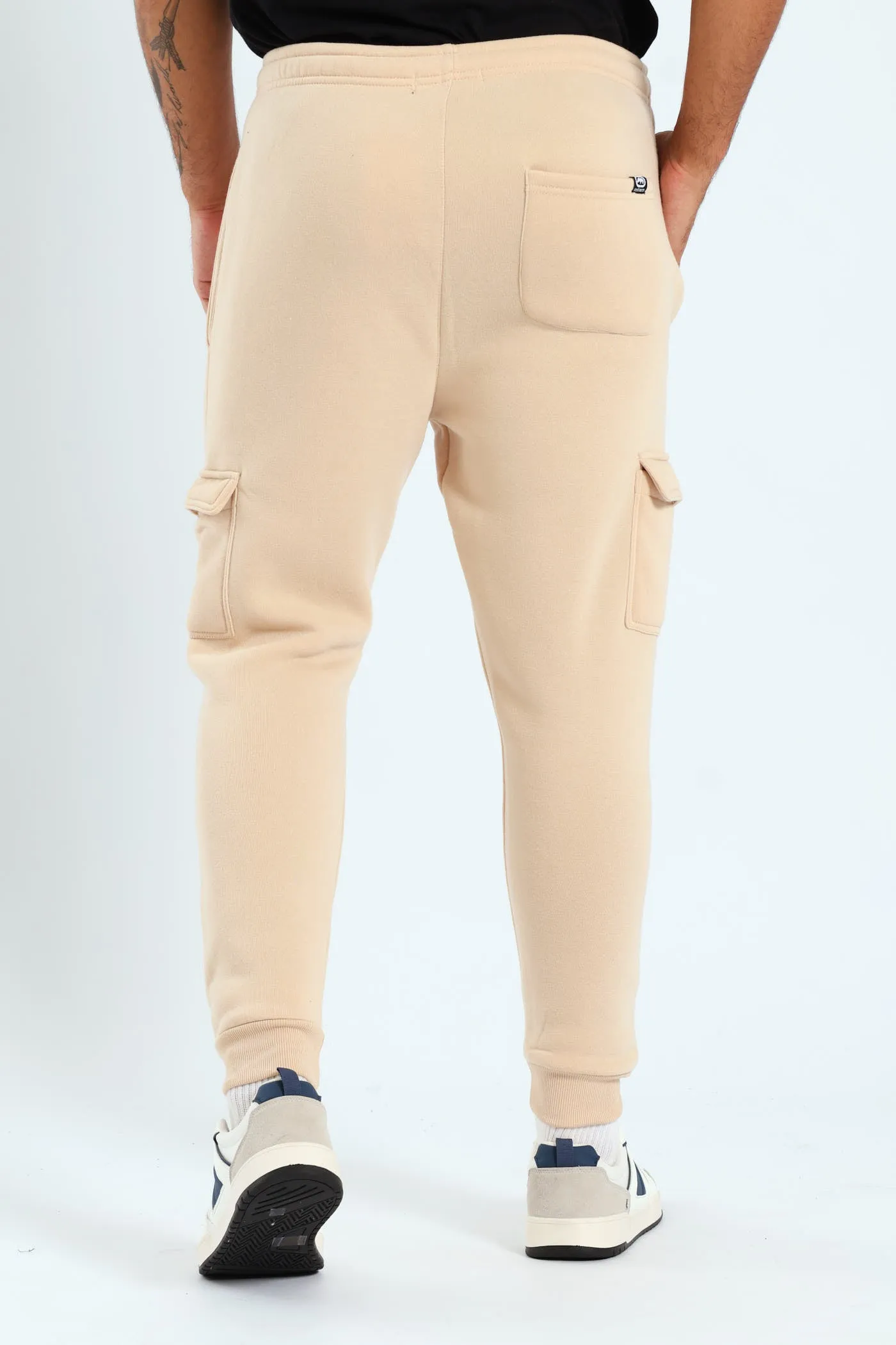 Fleece Cargo Jogger - Stone sold by Edgars product image thumbnail 4
