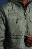 Quilted Utility Jacket - Fatigue sold by Edgars