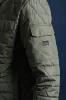 Quilted Utility Jacket - Fatigue sold by Edgars