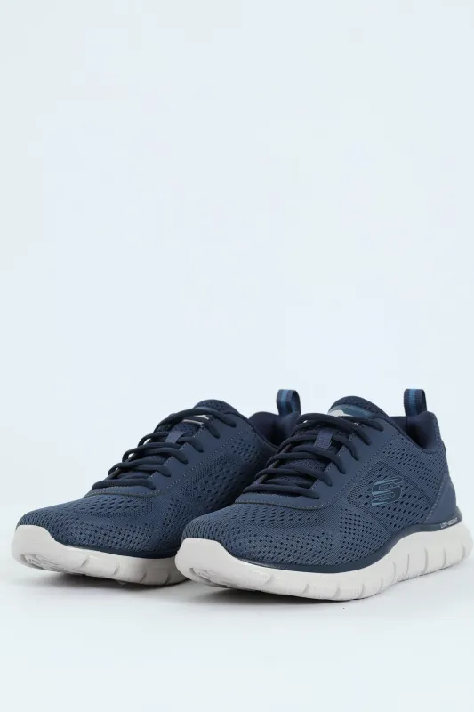 Track Lace Up Trainer - Navy sold by Edgars 