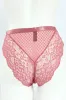 Lace & Mesh Hi Cut Panties - Rose sold by Edgars 