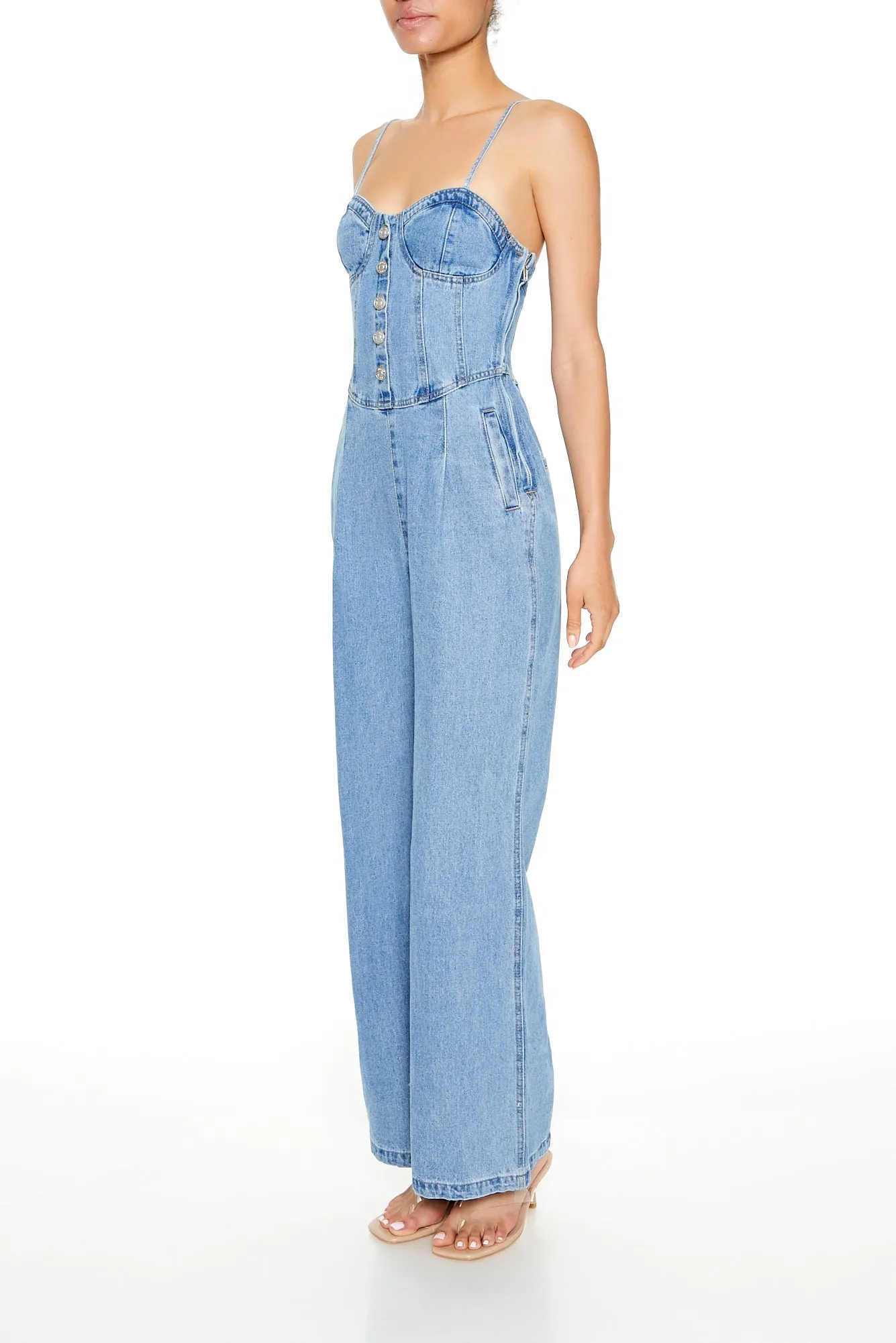 Denim Jumpsuit - Light Blue sold by Edgars product image thumbnail 3