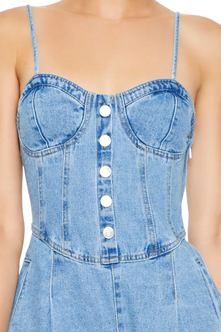 Denim Jumpsuit - Light Blue sold by Edgars product image thumbnail 2