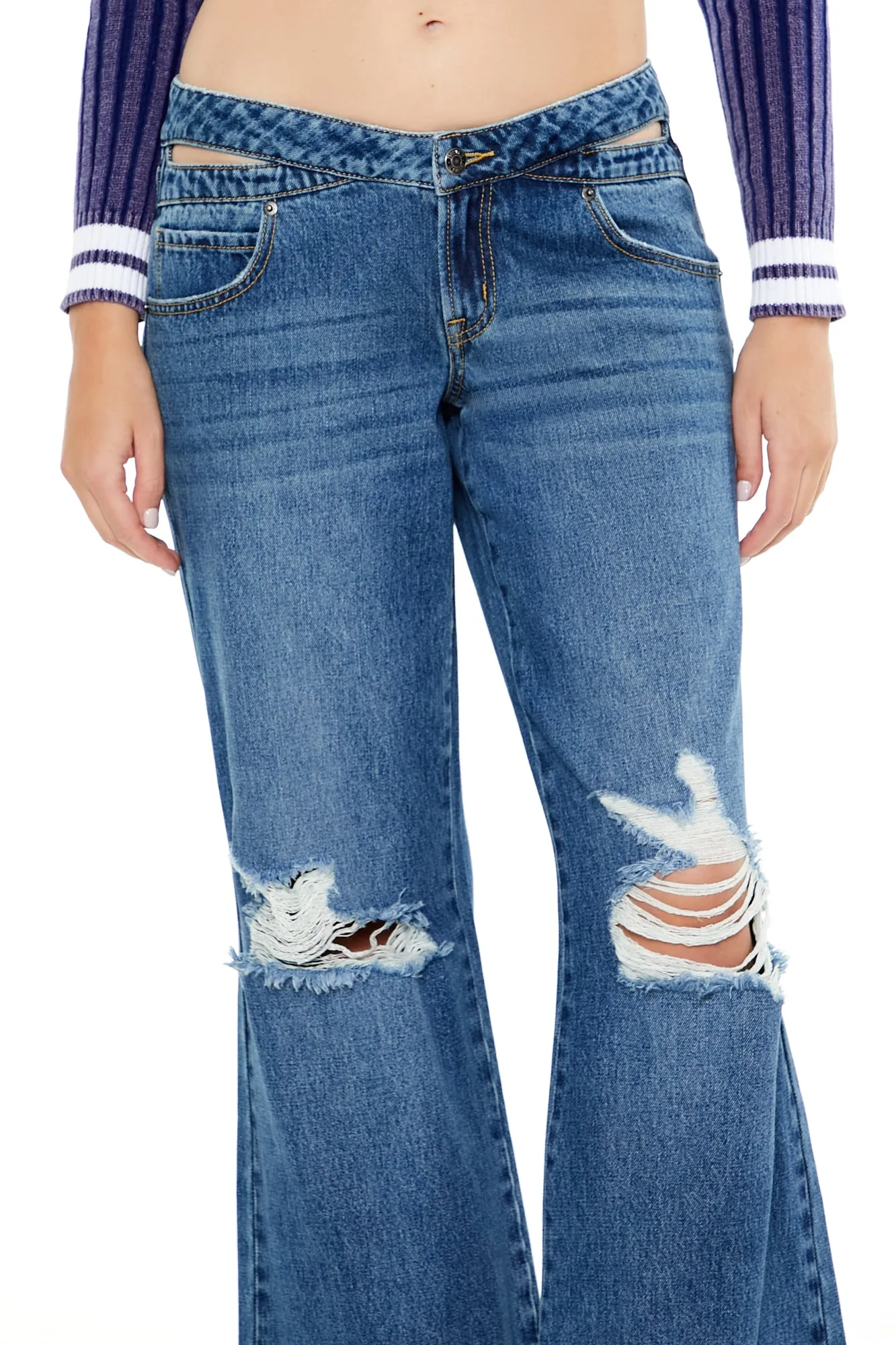 Baggy Denim Jean - Mid Blue sold by Edgars product image thumbnail 5