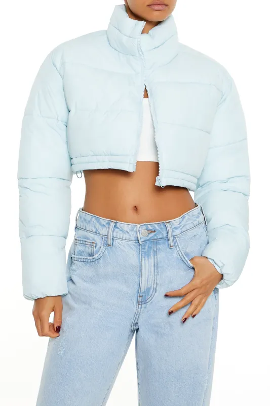 Puffer Jacket - Aqua sold by Edgars