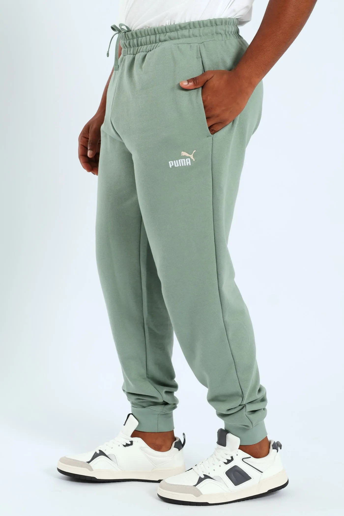 Essential 2 Colour No.1 Logo Sweatpants - Sage sold by Edgars product image thumbnail 3
