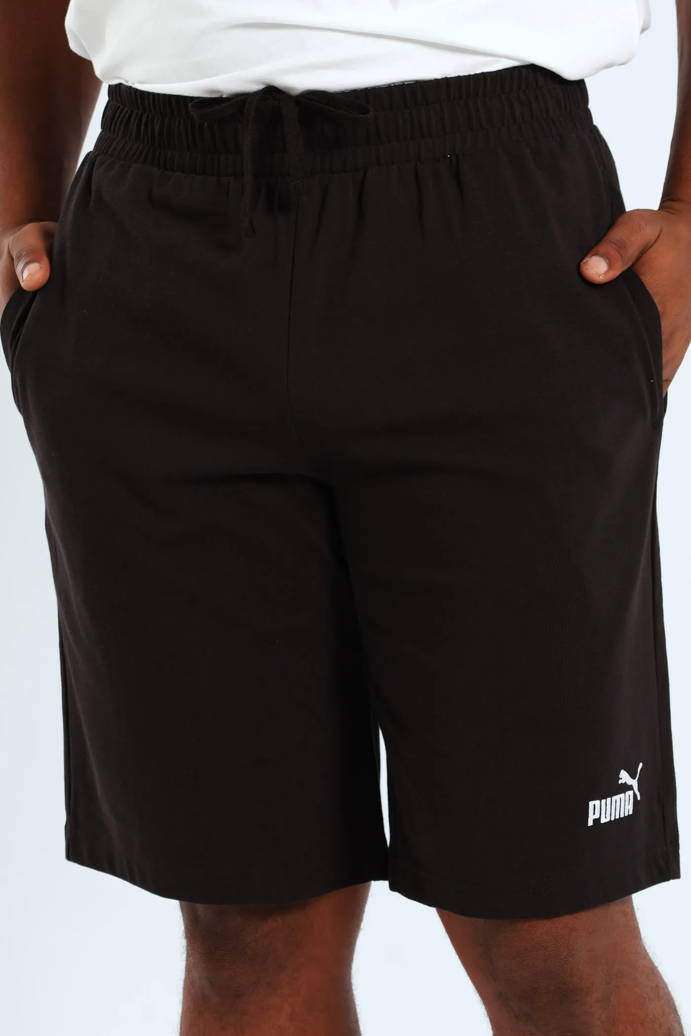 Essential No.1 Logo Jersey Shorts - Black sold by Edgars