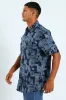 Abstract Shape Shirt - Navy sold by Edgars