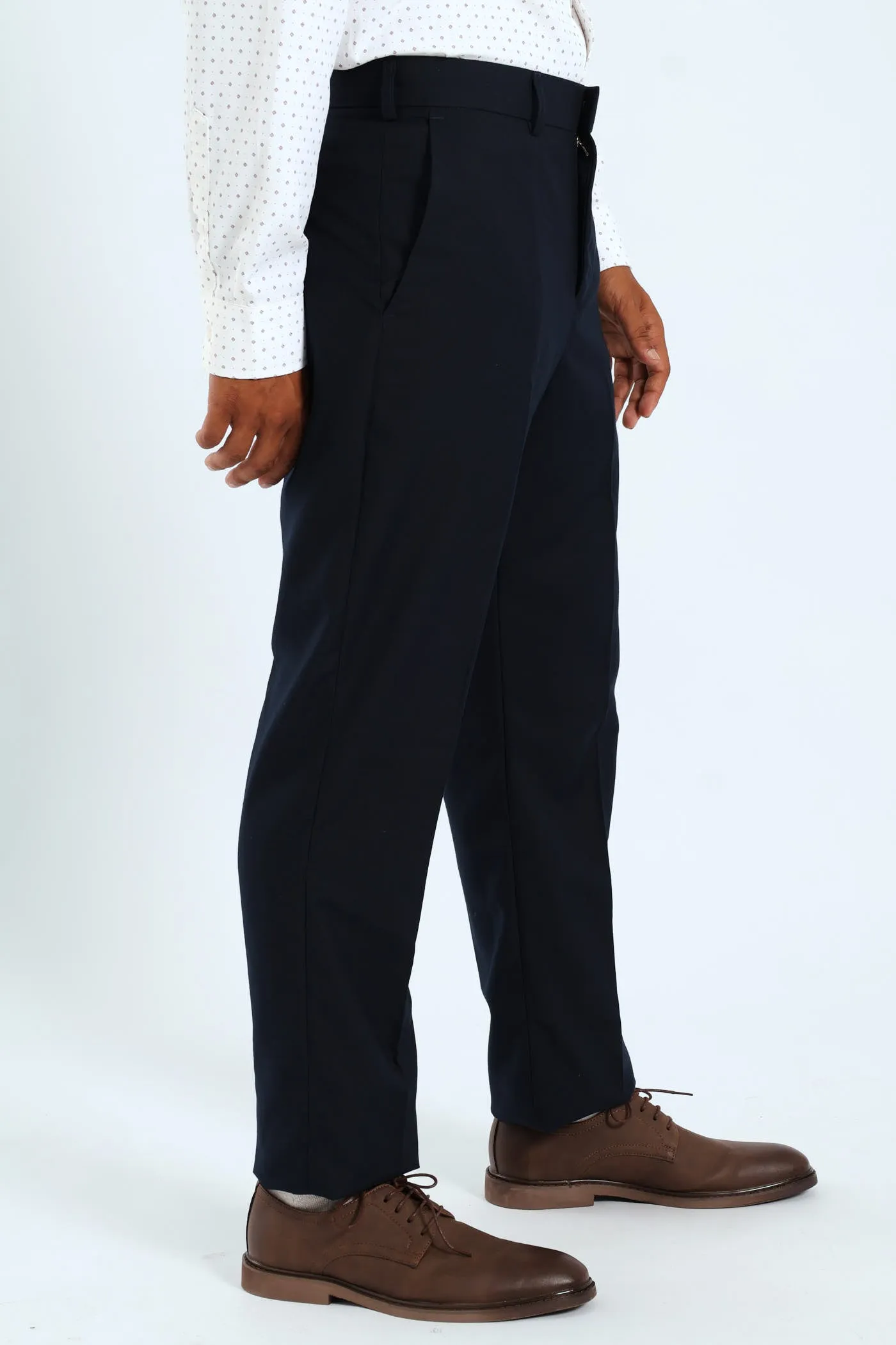 Basic Smart Trouser - Navy sold by Edgars product image thumbnail 3
