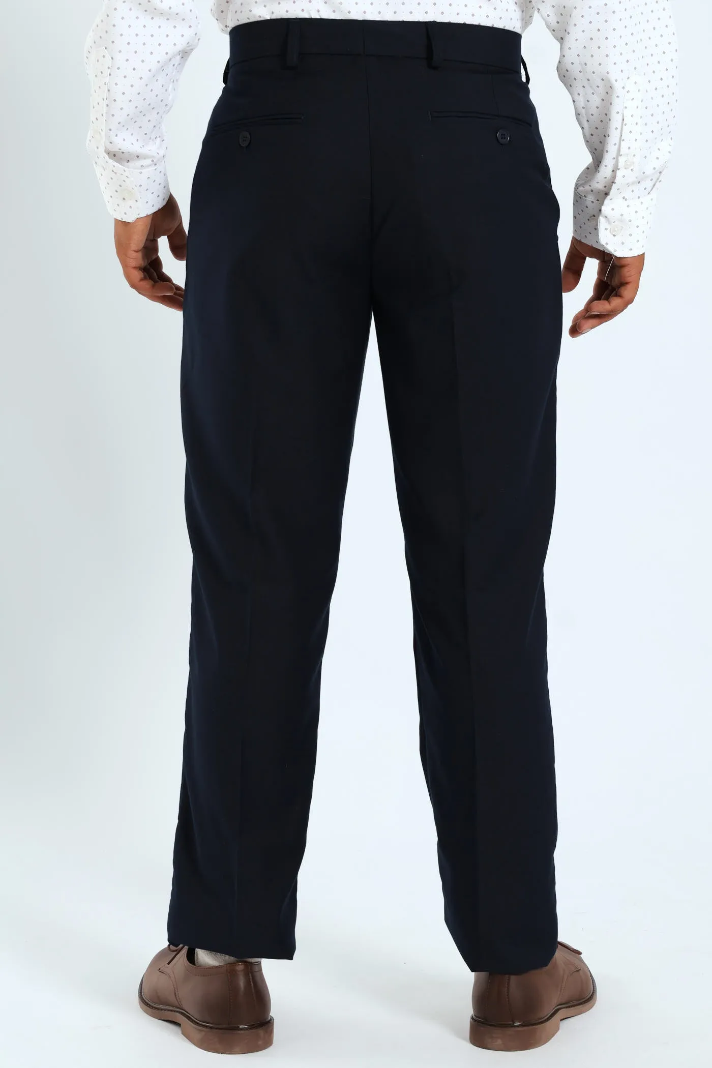 Basic Smart Trouser - Navy sold by Edgars product image thumbnail 4