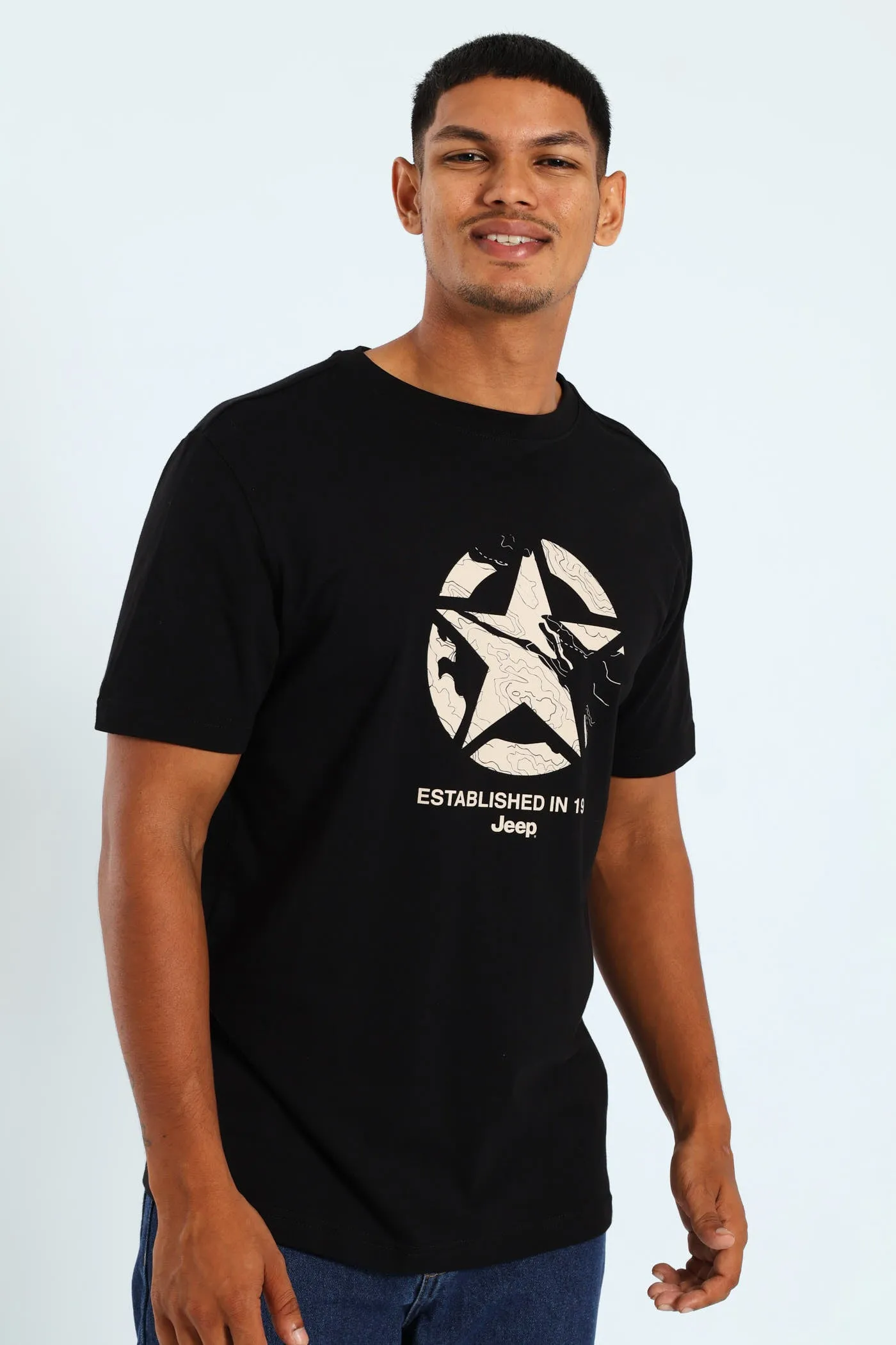 Iconic Star Collection Tee - Black sold by Edgars