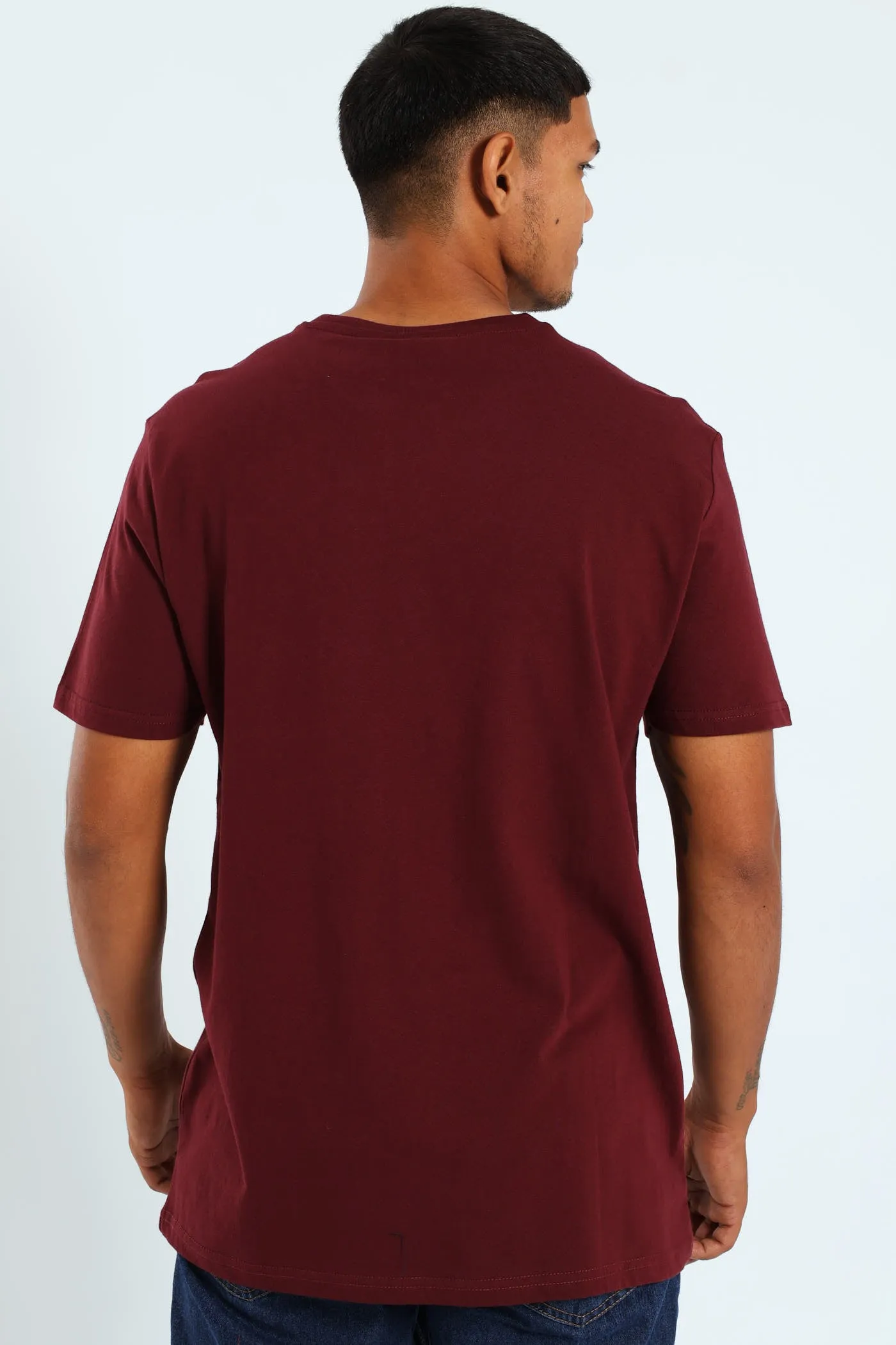 Lucus Tee - Burgundy sold by Edgars product image thumbnail 3
