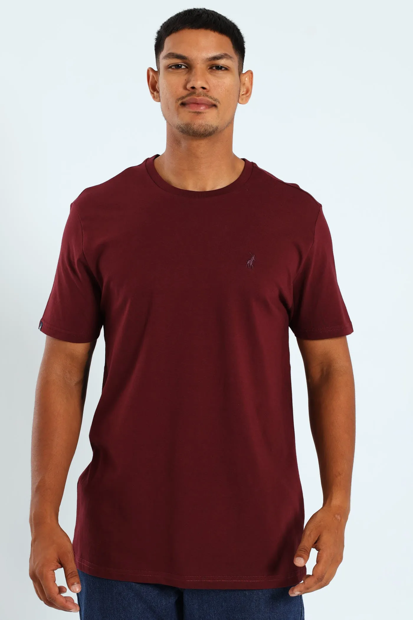 Lucus Tee - Burgundy sold by Edgars
