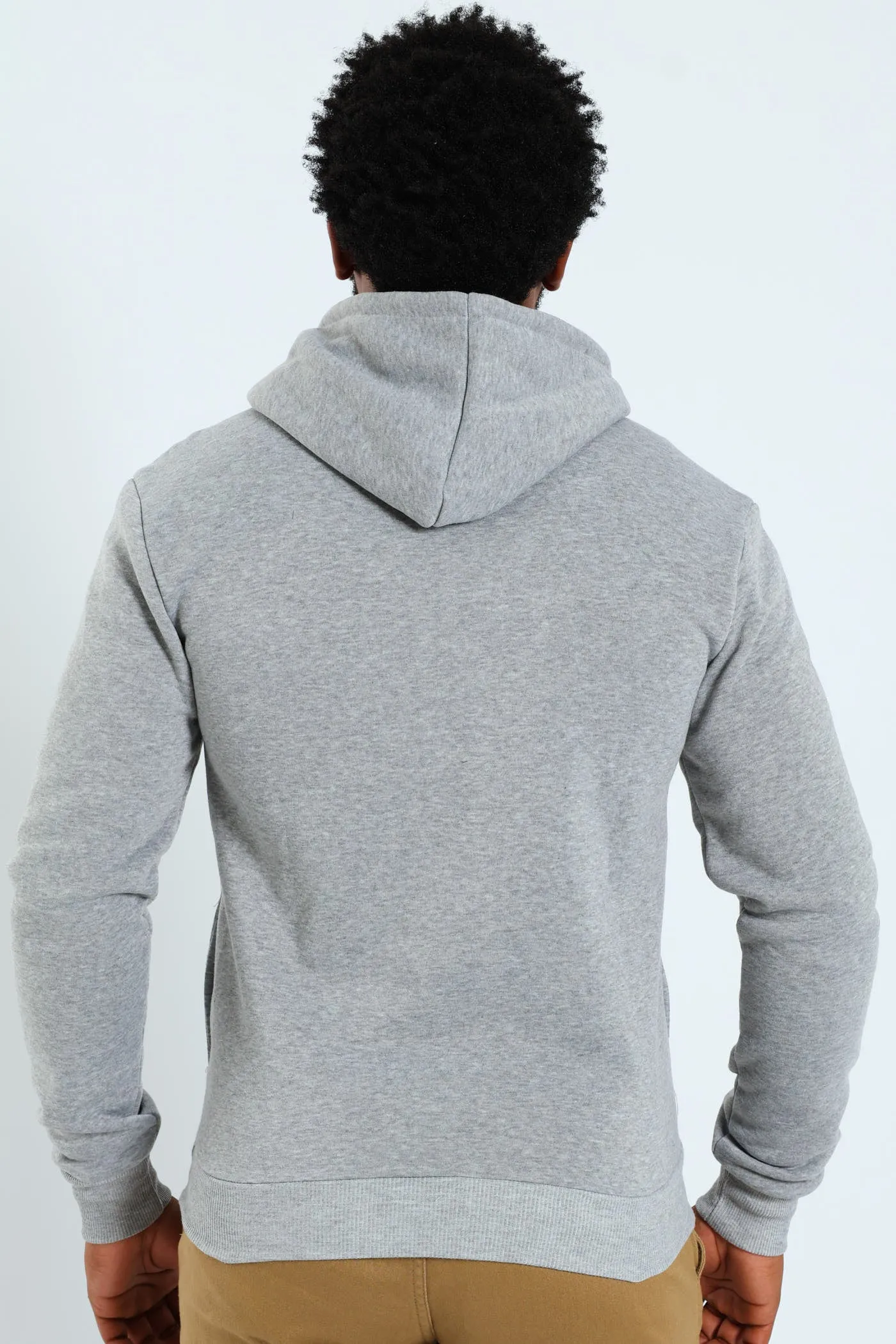 Basic Fleece Hoody - Light Grey sold by Edgars product image thumbnail 3
