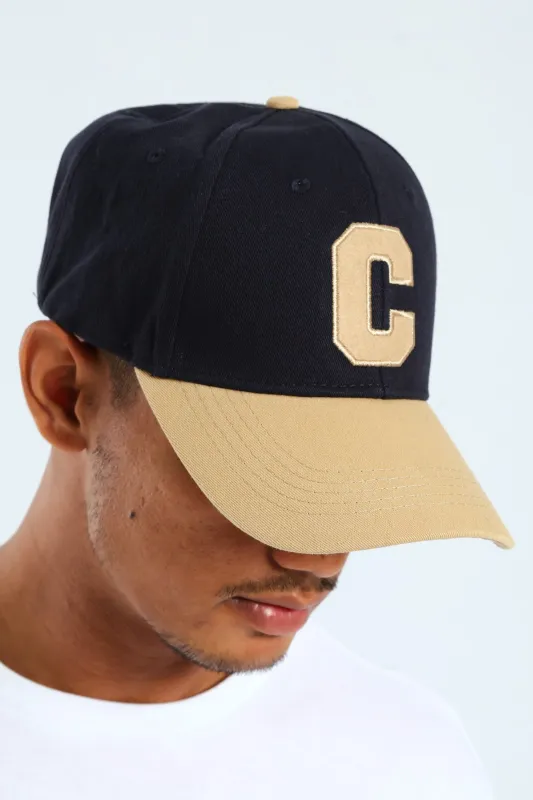 Colourblock "C" Cap - Navy sold by Edgars