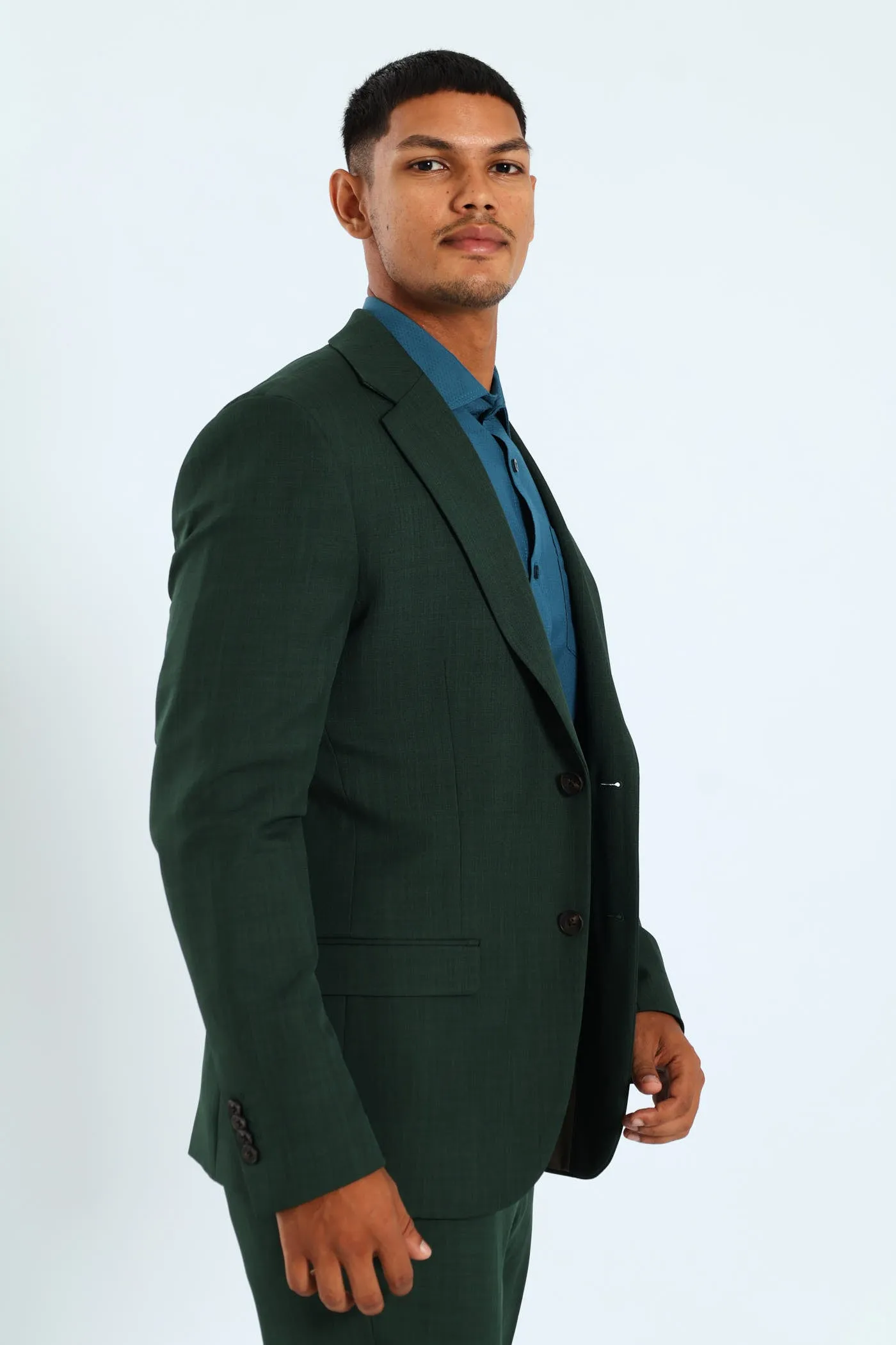 Slim Fit Essential Suit Jacket - Olive sold by Edgars product image thumbnail 3