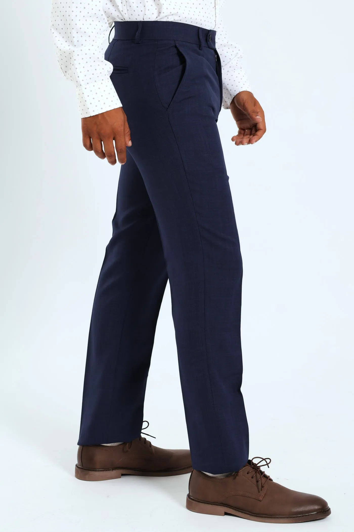 Regular Fit Essential Suit Trouser - Navy sold by Edgars product image thumbnail 3