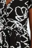 Frill Sleeve V-Neck Shirt Belted Mini Dress sold by Edgars