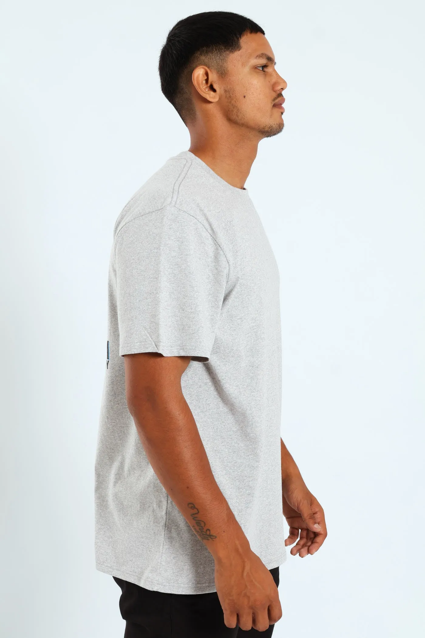 Icon Skull Front & Back Tee - Grey Melange sold by Edgars product image thumbnail 3