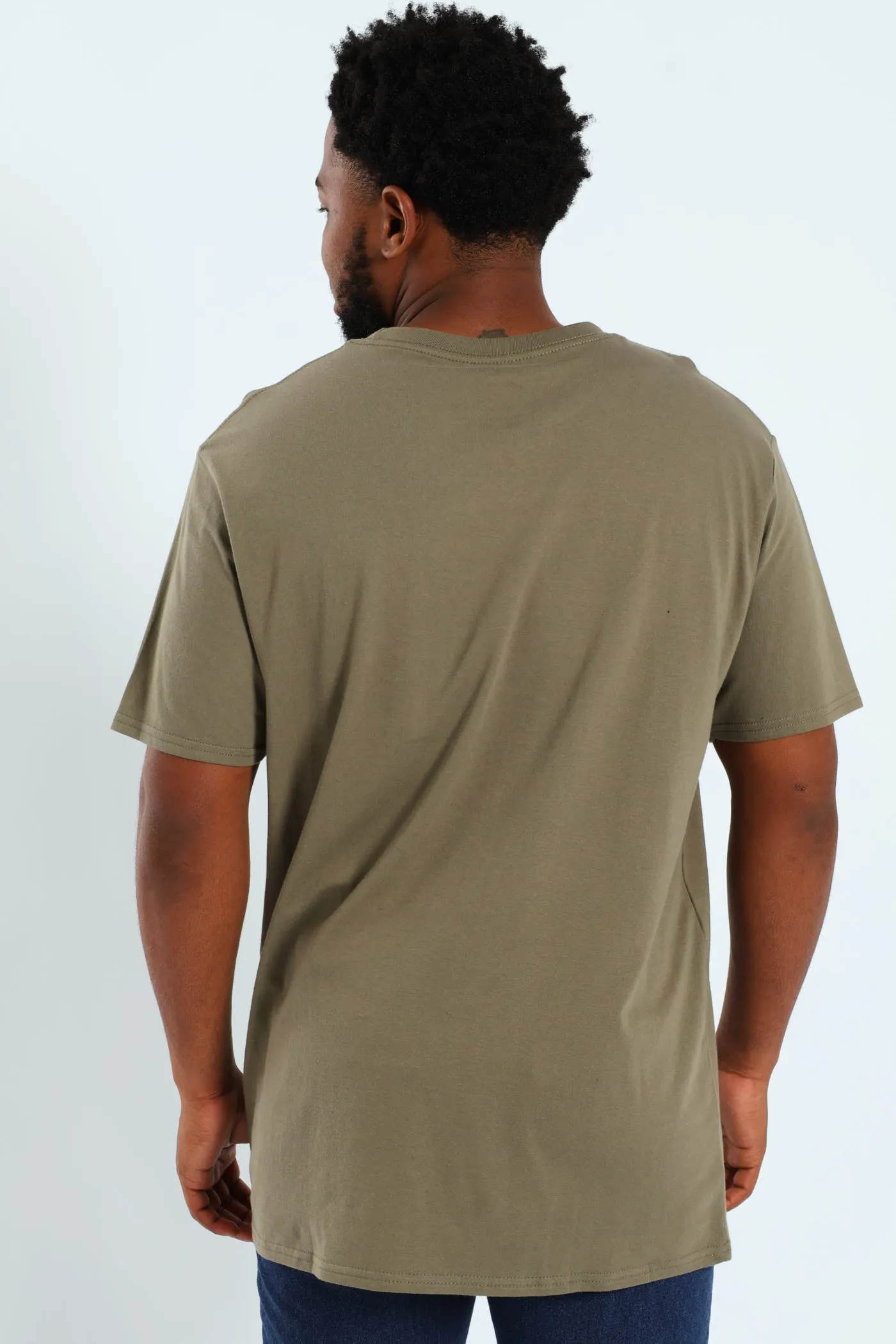 Short Sleeve Branded Tee - Olive sold by Edgars product image thumbnail 3