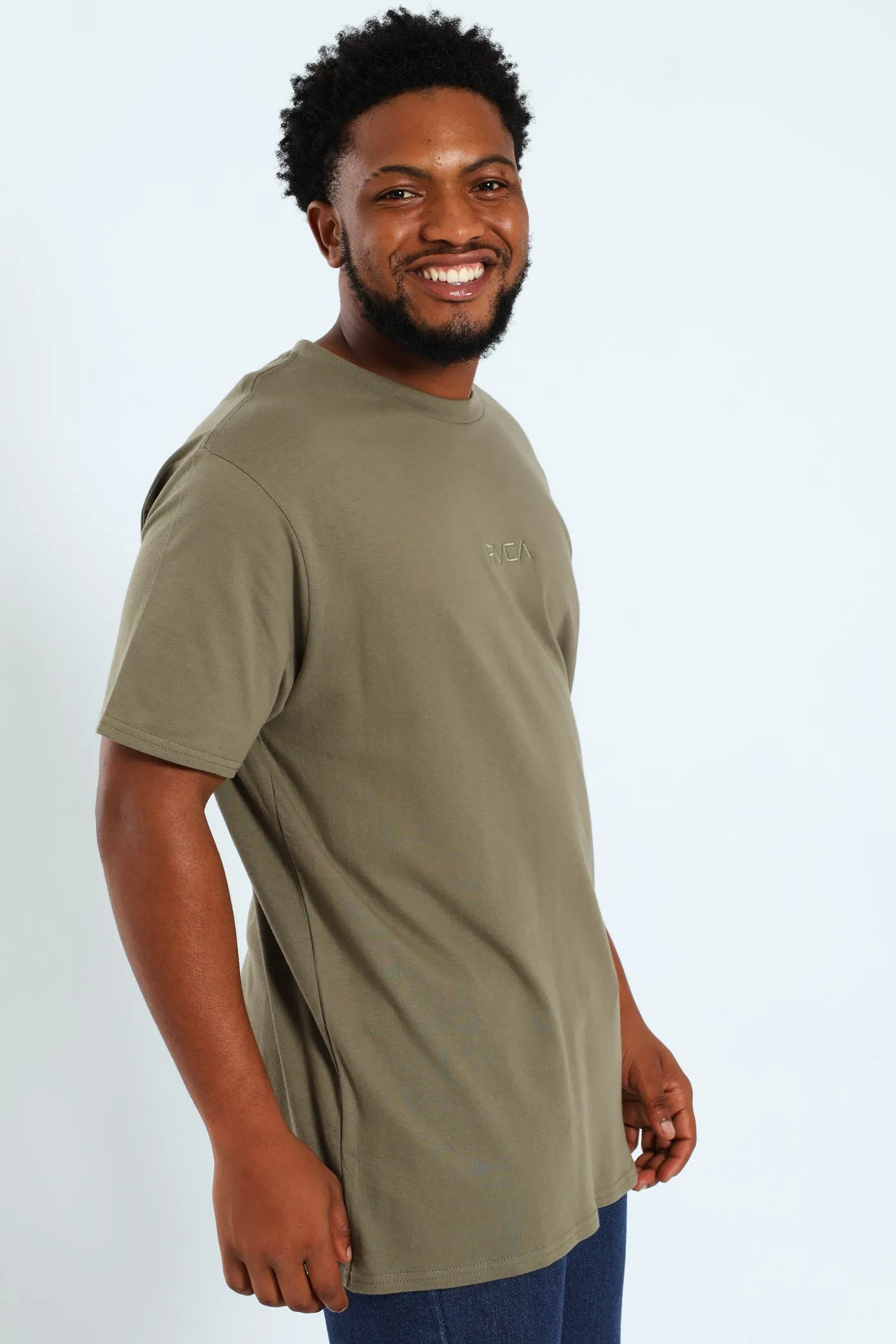 Short Sleeve Branded Tee - Olive sold by Edgars product image thumbnail 2