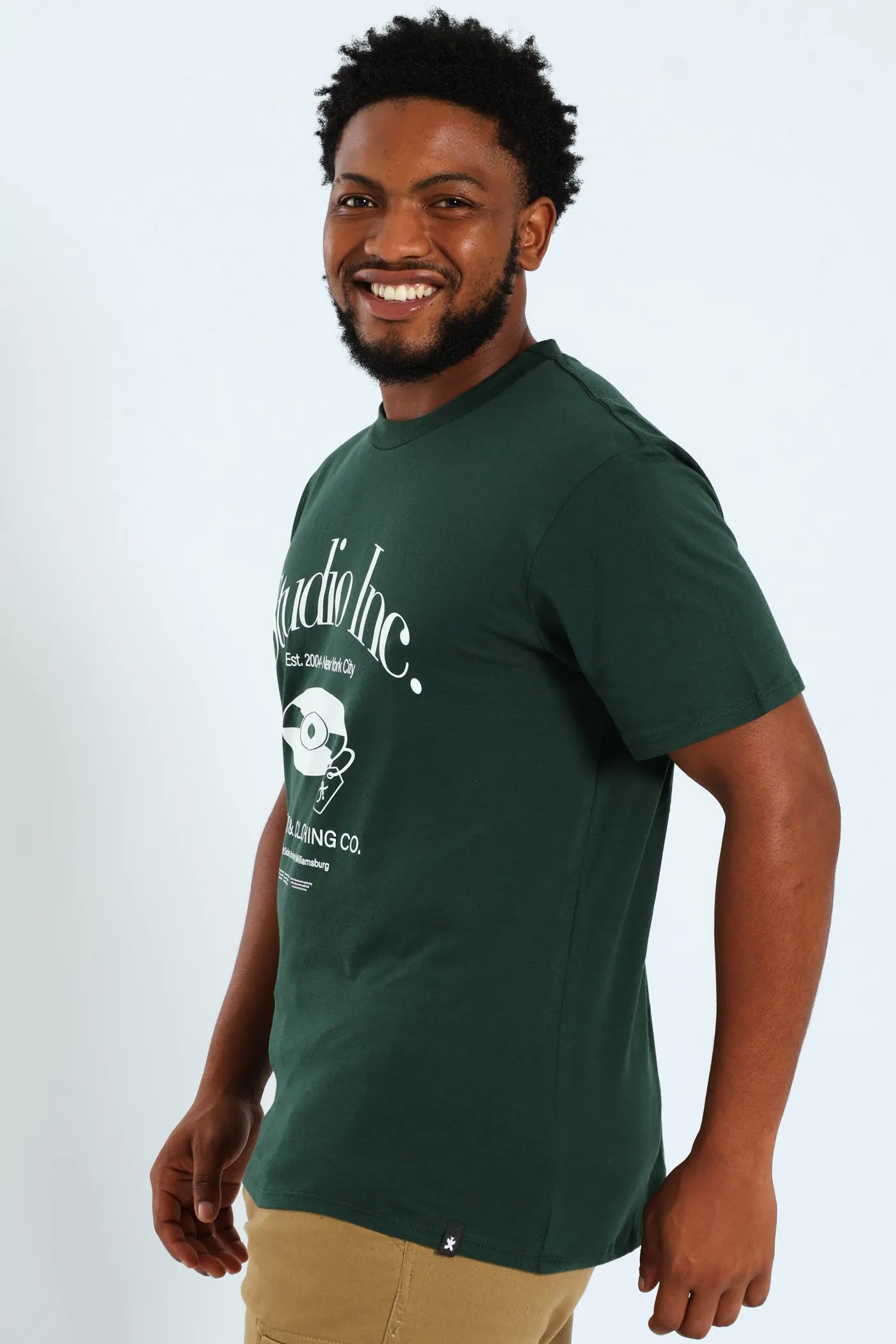 Music CD Front Print Tee - Green sold by Edgars product image thumbnail 2