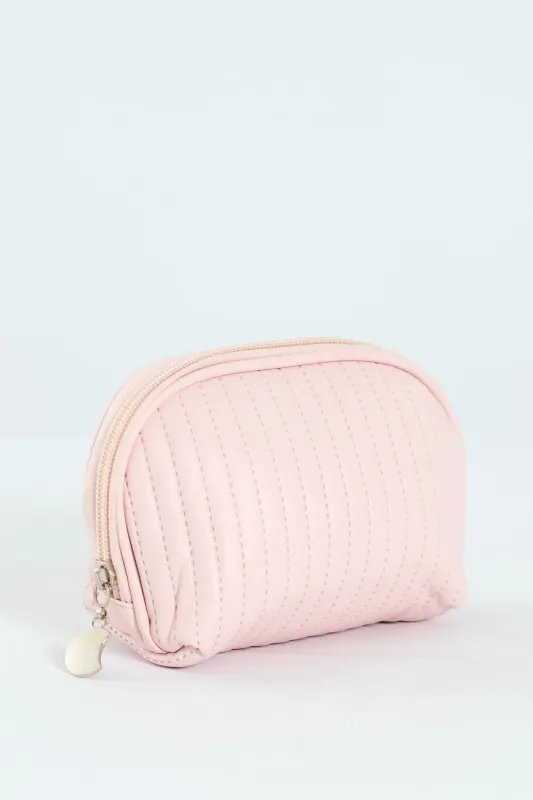 Cosmetic Bag - Pink sold by Edgars 