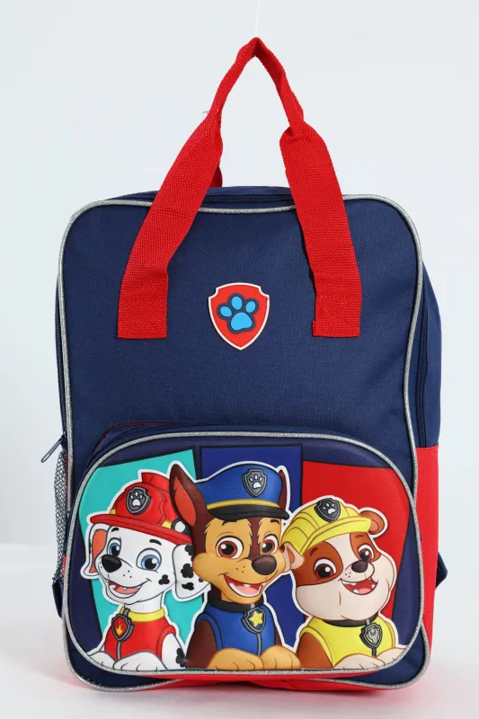Pre-Boys Backpack - Blue/Red made by Paw Patrol