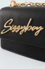 Structured Crossbody Bag - Black sold by Edgars