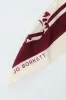 Silk Touch Leopard Design Scarf - Burgundy sold by Edgars