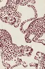 Silk Touch Leopard Design Scarf - Burgundy sold by Edgars