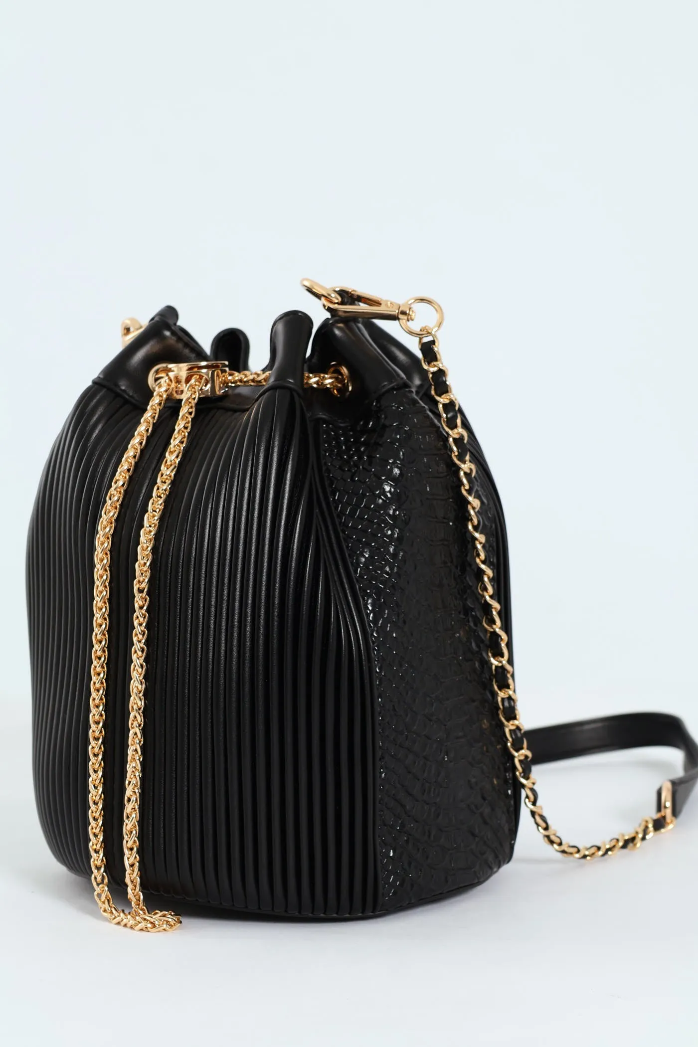 Bucket Bag With Front Chain - Black sold by Edgars product image thumbnail 2