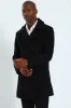 Melton Coat - Black sold by Edgars