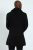 Melton Coat - Black sold by Edgars