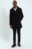 Melton Coat - Black sold by Edgars