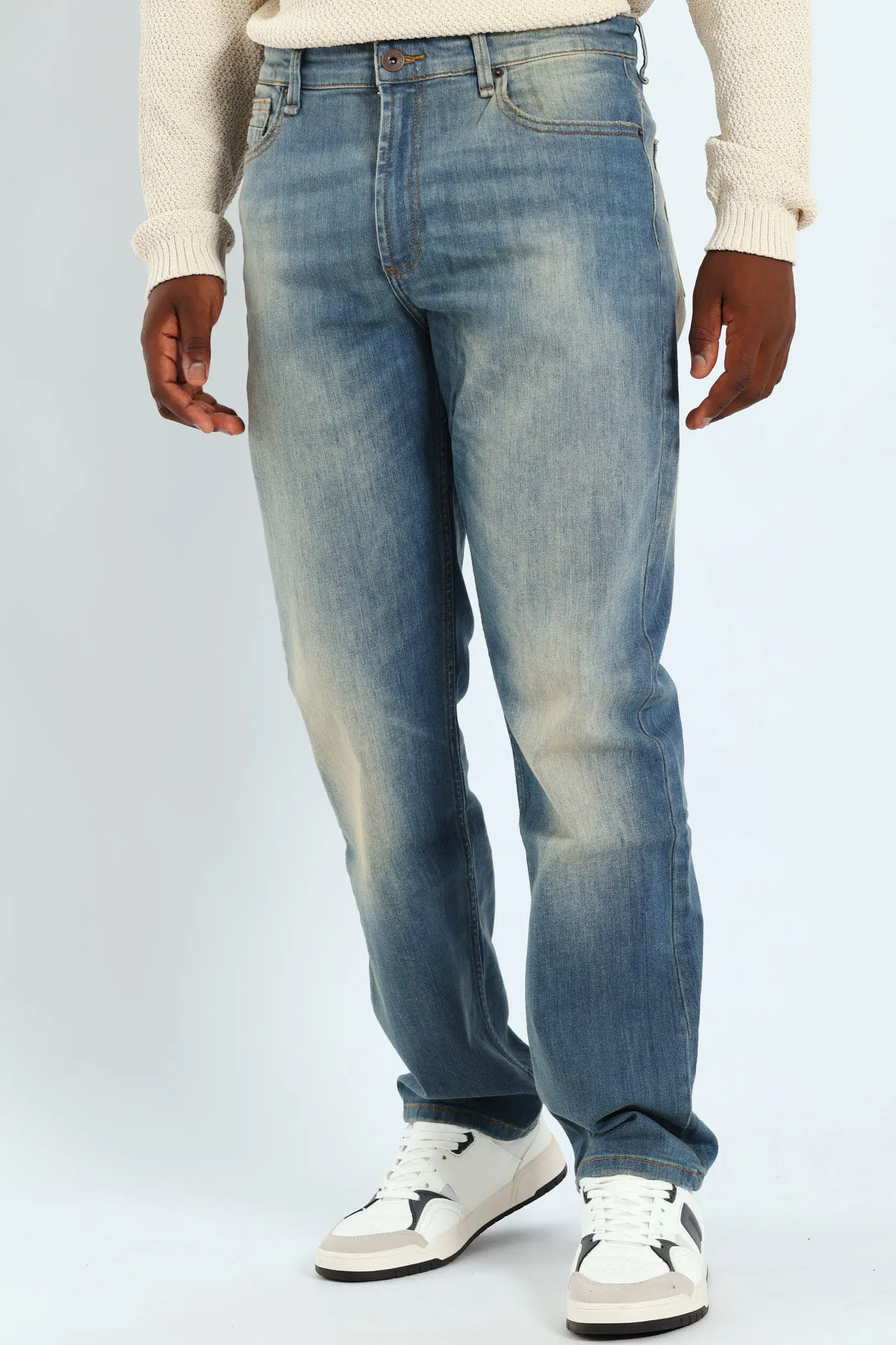 Slim Fit Denim - Tea Stain sold by Edgars